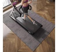 PA-DABAOO Modern Treadmill Mat,Home Gym Exercise Equipment Mats,Bike Trainer Floor Mat for Indoor Riding,Hard Floor Protector Mats,Non-Slip Exercise & Fitness Mat,A
