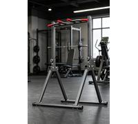 PA-DABAOO Power Tower Pull Up Dip Station Foldable,Home Gym Strength Training Equipment,7-Level Height Adjustment,Multi-Function Assistive Trainer for Muscle Building/Beginner Exercises,A