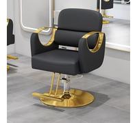 PA-DABAOO Styling Chair for Professional Salons and Barbershops,Hydraulic Barber Chair for Hair Stylist, Hairs Chairs with Heavy-Duty Frame, Height Adjustable,Black