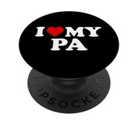 Pa Design: I Love My Pa PopSockets Adhesive PopGrip