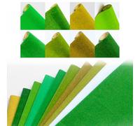 PA Nylon Grass Mat Roll for Model Railroad Scenery Wargaming Terrain Sand Table Base Preparation Diorama Scene Building and Miniature Craft Projects (A)