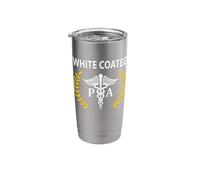 PA Physician Assistant White Coat Ceremony PA School Student Stainless Steel Insulated Tumbler