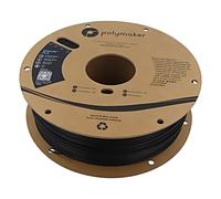 PA02001 filament: PLA 1.75mm black 190-230°C 1kg temp.table: 45°C POLYMAKER