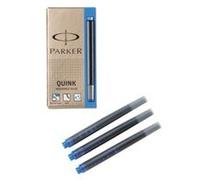 PA03128 Parker Quink Ink Cartridge Permanent Black Pack of 5 8105 S0116310