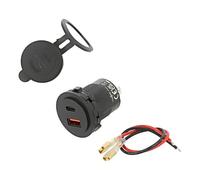 PA0330 USB Power Adapter USB A Female, USB A QC 3.0, USB C Female 30W LOGILINK