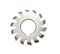PA20 Degrees Gear Cutting Tools, Involute Cutter for Plastic, HSS Milling 1pc(M0.3 * 8)