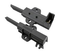 PA66 Motor Carbon Brush Set Compatible with Whirlpool, Indesit, Wellington, Whirlpool, and Samsung Washing Machines (Red or black, 2 Pcs)