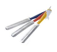 Paaruter 1 set 182x15mm Multicolor Plastic Metal Fret Nut File Key Chain with Nail device for Mandoline Banjo Ukulele Luthier Tool