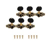 Paaruter 1 Set Classical Guitar Tuner Acoustic Classical Guitar Tuning Keys Steel Pegs Machine Heads Left+Right