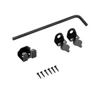 Paaruter 1 Set Outdoor Gate Latch for Fences and Doors - Heavy Duty Security Lock 12inch