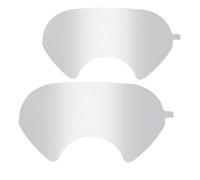 Paaruter 10 Pack Peel Off Lens Cover Compatible for 6885, 6000, 6700, 6800, 6900 Series Respirator Mask Protective Cover Full Facepiece Respirator