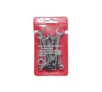 Paaruter 10 PCS Mini Wrench Set Manual Dual-Purpose Wrench Tool English Wrench Set Home Maintenance Tools