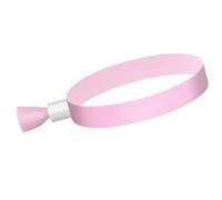 Paaruter 100 Pcs Colored Wrist Bands for Events, for Concert Wrist Strap (Pink)
