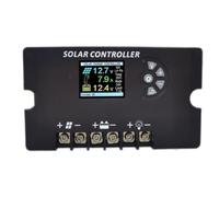 Paaruter 12V/24V PWM Solar Charge Controller 20A with Color LCD Screen, Adjustable Voltage, Multi-Battery Support