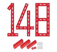 Paaruter 148Piece Outlet Spacers Replacement Parts for Electrical Box+10Pcs Screws,Electric Switch Receptacle Spacers Socket Outlet Shims Extender