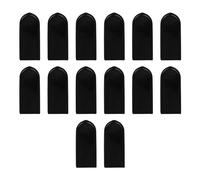 Paaruter 14pcs Saxophone Thumb Rest Alto Saxophone Non-Slip Thumb Rest Silicone Thumb Rest Cover Easy Install