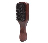 Paaruter 1pcs Hair Funnel Wooden Shaving Brush The Face Baby Beard Brush, Easy to Use Brown