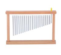 Paaruter 20 Tone Wind Chimes Percussion Wind Chimes with Stick Percussion Instrument Decoration A