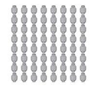Paaruter 30 Pcs 1/2 Inch Liquid Tight Connector PVC Electrical Conduit Fittings Connector Flexible Conduit Connector for Home