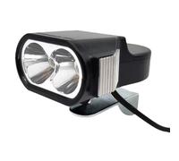 Paaruter 36V 48V 60V E-Bike LED Headlight High-Intensity Bicycle Front Lamp Waterproof Flashlight for Night Riding Safety