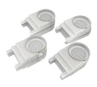 Paaruter 4 Pack Front Bee Entrance Feeders Plastic Feeders Beehive Door Water Feeder for Beekeeping Supplies