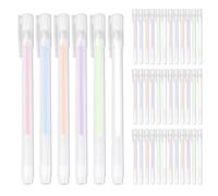 Paaruter 48 Quick Drying Color Spot Glue Pen Bulk, Quick Dry Roller Glue Pens Easy Control Glue Pens Ballpoint Glue Pen