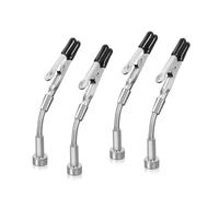 Paaruter 4Pcs Flexible Gooseneck Metal with Alligators Clips for Helping Hands Third Hand Tool Automobile Electronics