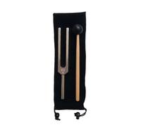Paaruter Aluminum Alloy 512Hz Tuning Fork Set Ideal for Music Therapy-Includes Hammer and Velvet Bag for Sound Healing& Meditation