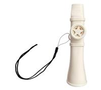 Paaruter Bell Mouth Small Musical Instrument Suitable for Solo or with Other Instruments for Guitar Ukulele Violin Piano Keyboard White