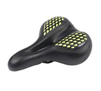 Paaruter Bicycle Big Saddle Seat Waterproof Road Bike Thicken Wide Soft Pad Comfort Cushion for Cycling,Green
