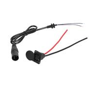 Paaruter Bike 3pin Charge Connector Male and Female Plug for Electric Scooter E-Bike PVC Interface Cable Charging Port Accessory