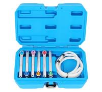 Paaruter Bleed Brake Fluid Spanner Kit Brake System Exhaust Wrench Brake Bleeding Wrenches Oil Discharge Exhaust Wrench Brake Pump Screw Oil Socket Wrench