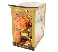 Paaruter Book Nooks Series Stories in Books DIY Wooden Miniature House Furniture -Holiday Doll House
