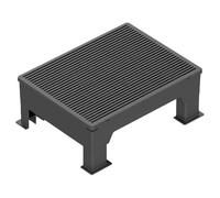 Paaruter Cat Ramp for Litter Box to Collect Litter, Non-Slip for Small & Senior Cats Anti-Tracking & Easy to Clean, Ideal for Small Elderly Cats