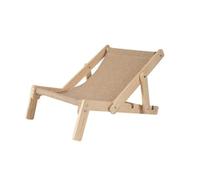 Paaruter Cat Sisal Lounge Chair Sisal Scratcher Elevated Bed Cat Hammock Removable Sisal Pad Adjustable for Indoor All Seasons