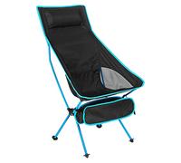 Paaruter Compact Folding High Back with Headrest for Camp Travel Picnic Festival Hiking Backpacking C