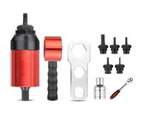 Paaruter Detachable Manual Electric Rivet Nut Tool Conversion Accessories Hand Rivet Nut Tool Set with Wrench Socket
