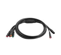 Paaruter Electric Bicycle Cable 1TO5 Waterproof Cable Leads Wires for KT Controller Motor Throttle Brake Display
