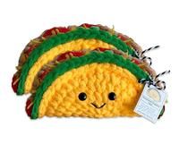 Paaruter Emotional Tacos, Crochet, Handmade Cute Positive Tacos, Sentimental Gifts for Friends and Family, Plush Toys