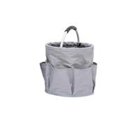 Paaruter Grey Portable Foldable Storage Bag Gardening Tool Bag Manual Tool Bag Planting Props Shopping Camp Basket Easy to Use