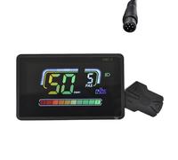 Paaruter H6C-2 E-Bike Meter LCD Display Electric Scooter Speedometer Dashboard UART forMountain Electric Bike 6PIN