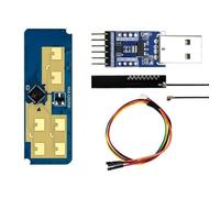 Paaruter LD2450 DC5V 24G Smart Home Motion Human Tracking Trajectory Test Distance Angle Speed Radar Sensor Module