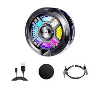 Paaruter Magnetic Mobile Radiator Phone Cooler Temperature Adjustable Radiator with RGB Light for Phone Gaming Radiator