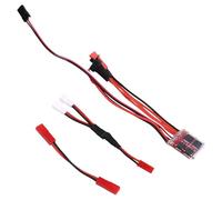 Paaruter Mini 30A Electronic Speed Control for RC Car, 4-8V Brushed Motor ESC with JST Wire