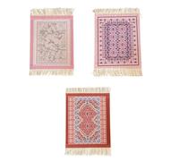 Paaruter Mini Persian Woven Coasters Carpet Pattern Coaster Dining Table Decoration Technology A