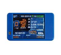 Paaruter NMMiner NerdMiner Upgrade 992 /S Hashrate ESP32-2432S028 2.8Inch Display Colorful Case Bitcoin Solo Lottery D