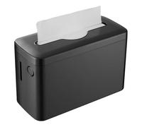 Paaruter Paper Towel Dispenser Countertop Hand Towel Dispenser for Home Kitchen Restaurant for Bathroom, Bedroom, Kitchen, Toilet Black