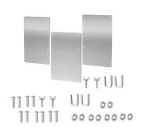 Paaruter Patio Heater Reflector Shield, Heat Focusing Reflector for Round Natural Gas and Propane Patio Heaters Outdoor Easy Install