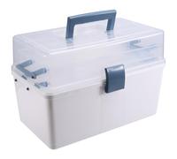 Paaruter Portable Multifunctional Tool Box Hardware Storage Large Capacity Electrician Maintenance Toolbox Hardware Sorting Box