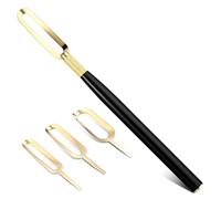 Paaruter Pottery Fluting Tool Kit Trimming Tools with 3 Different Fluting Blades Handle for Pottery Works